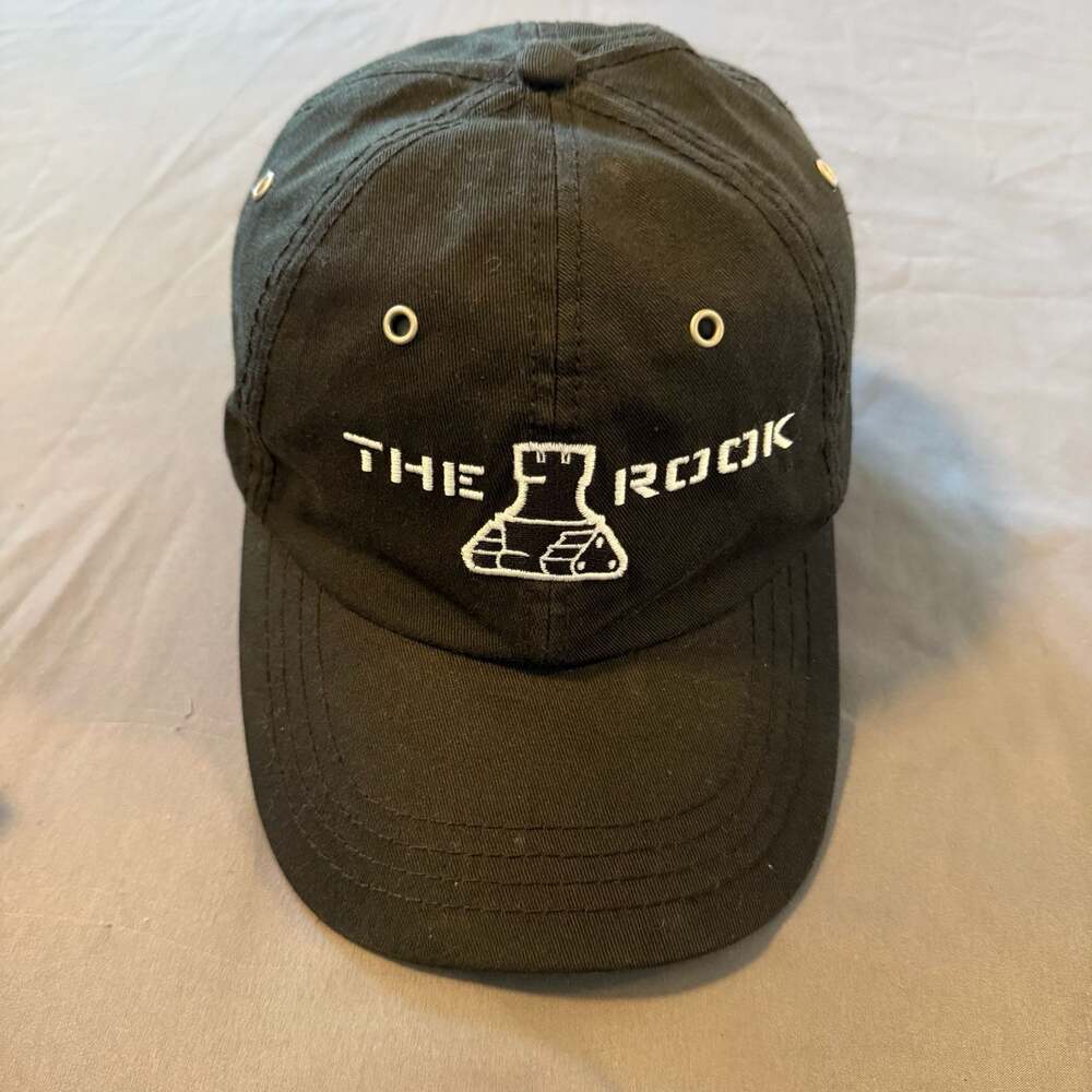 MPC Promotions The Rock Ring Power Embroidered Baseball Hat Black